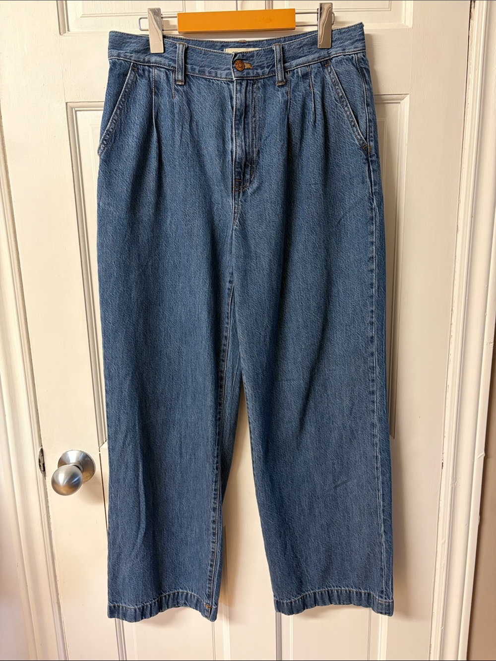Madewell ‘The Harlow’ Wide-Leg Baggy Straight Jeans women’s size 28